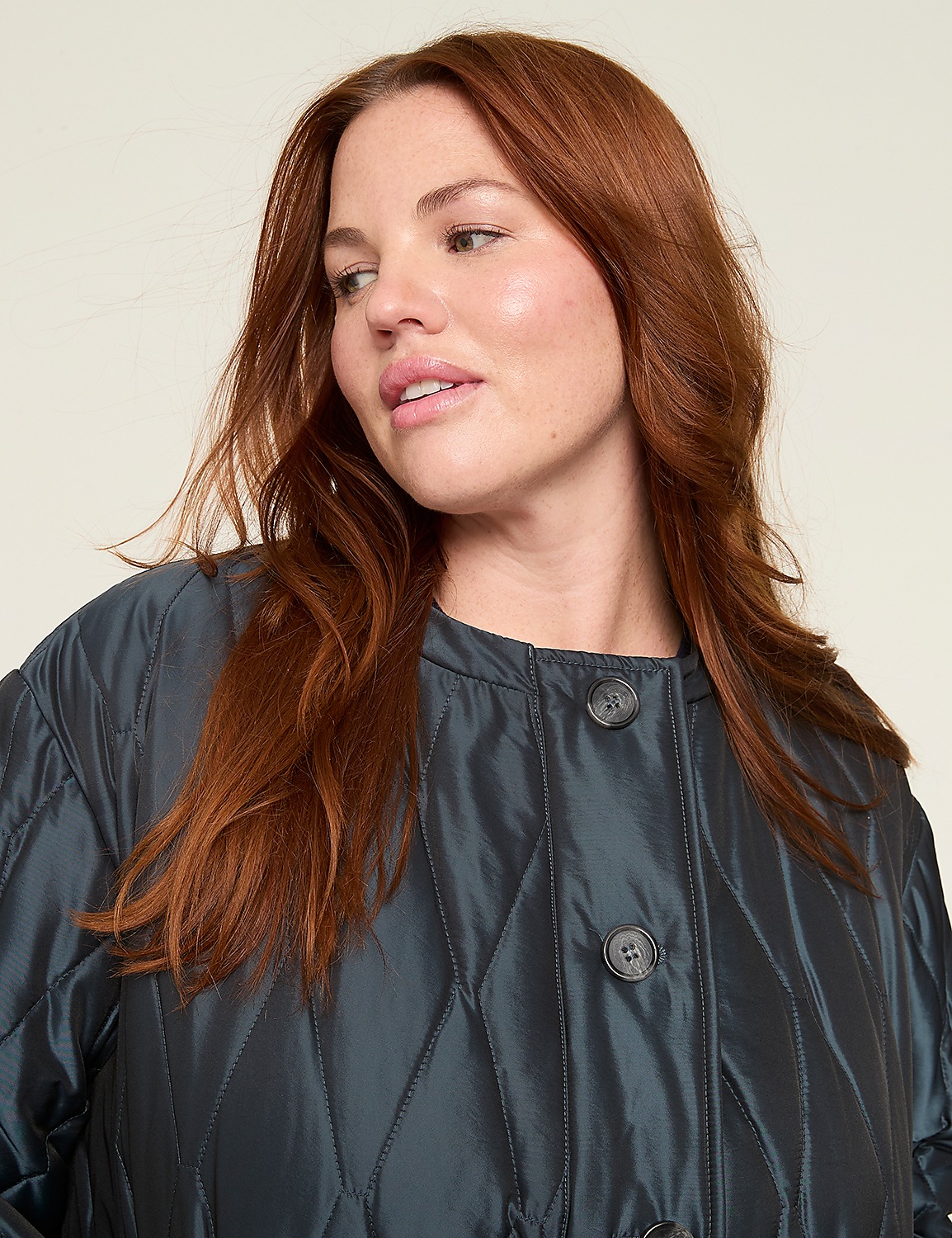Long Quilted Puffer Product Image 4
