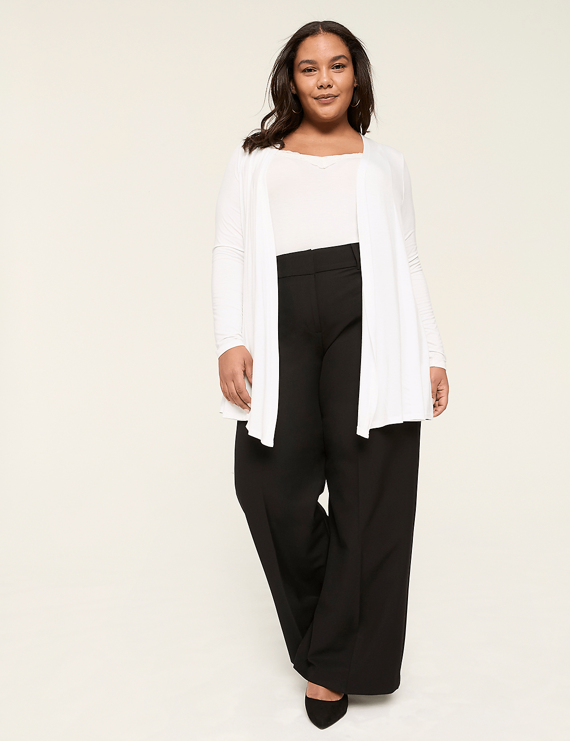 Open-Front Fit & Flare Overpiece Product Image 3