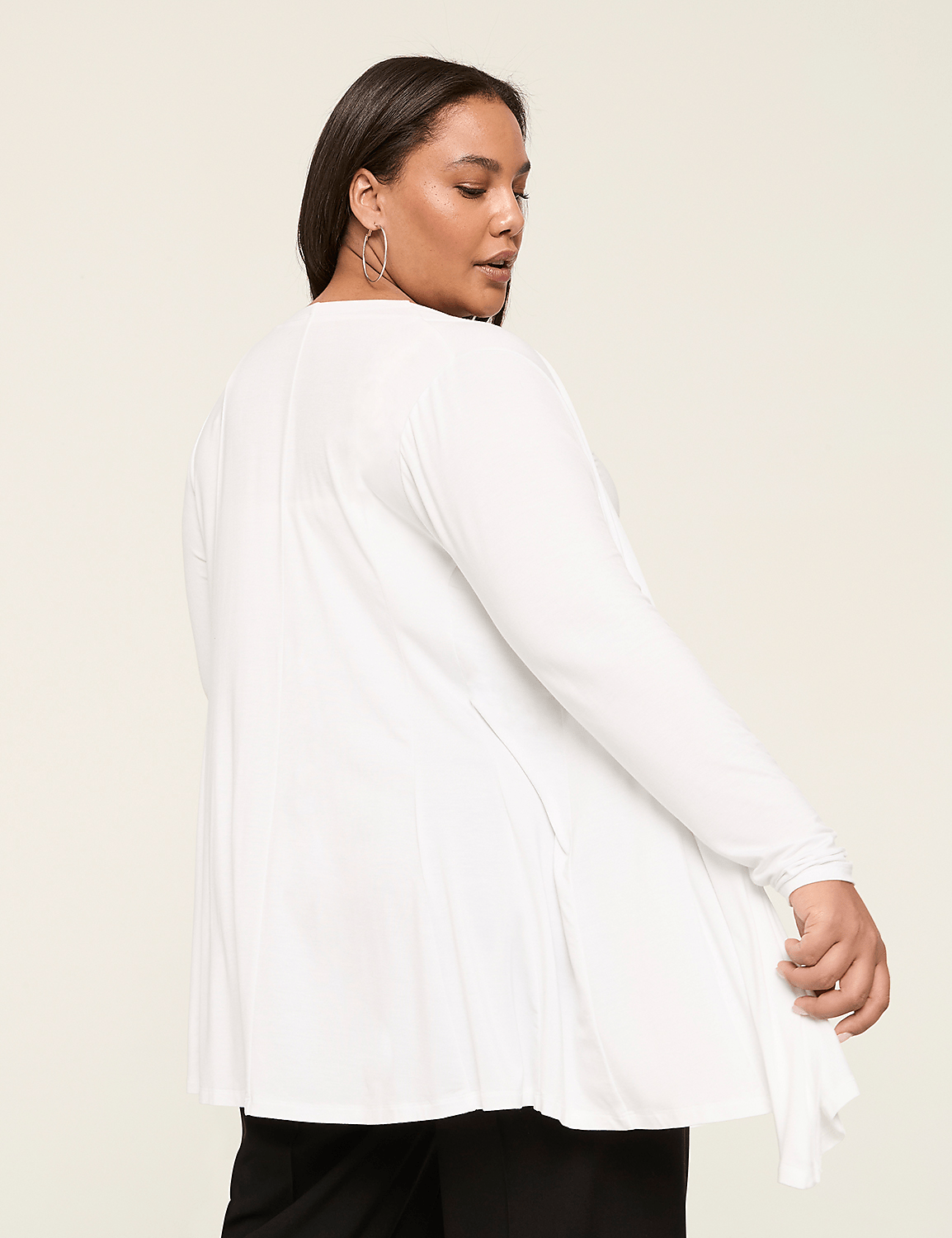 Open-Front Fit & Flare Overpiece Product Image 2