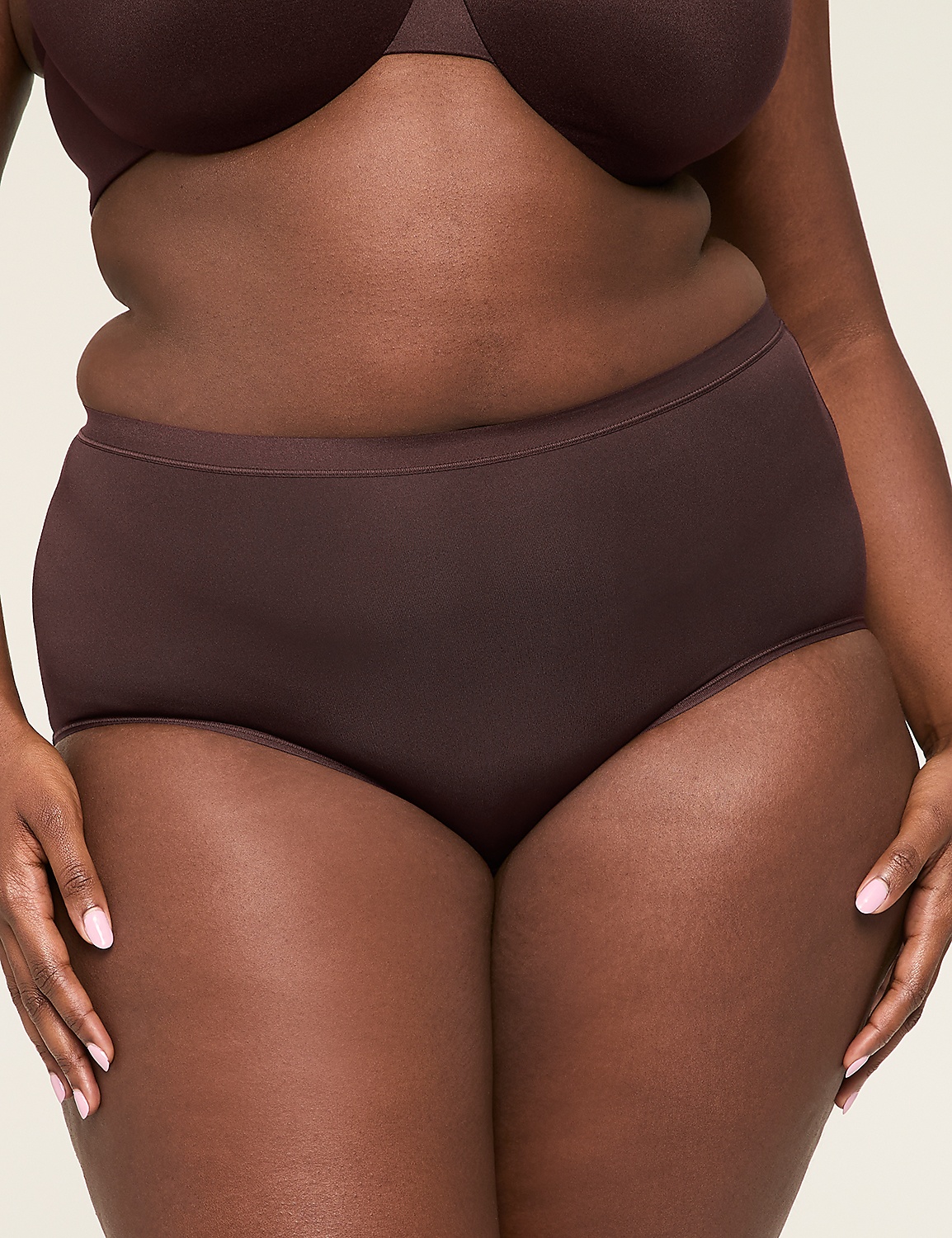 No-Show Full Brief Panty Product Image 1