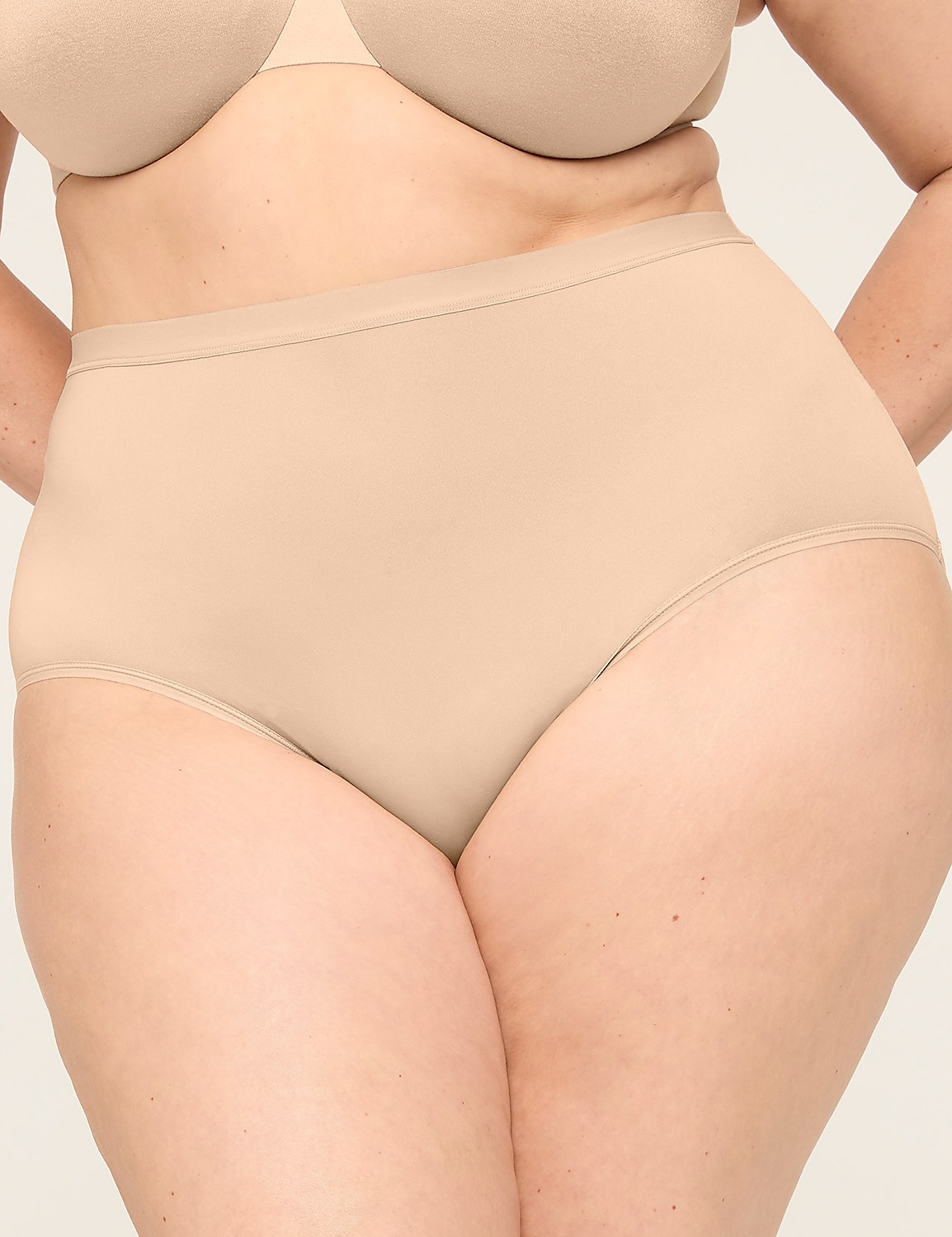 No-Show Full Brief Panty Product Image 1