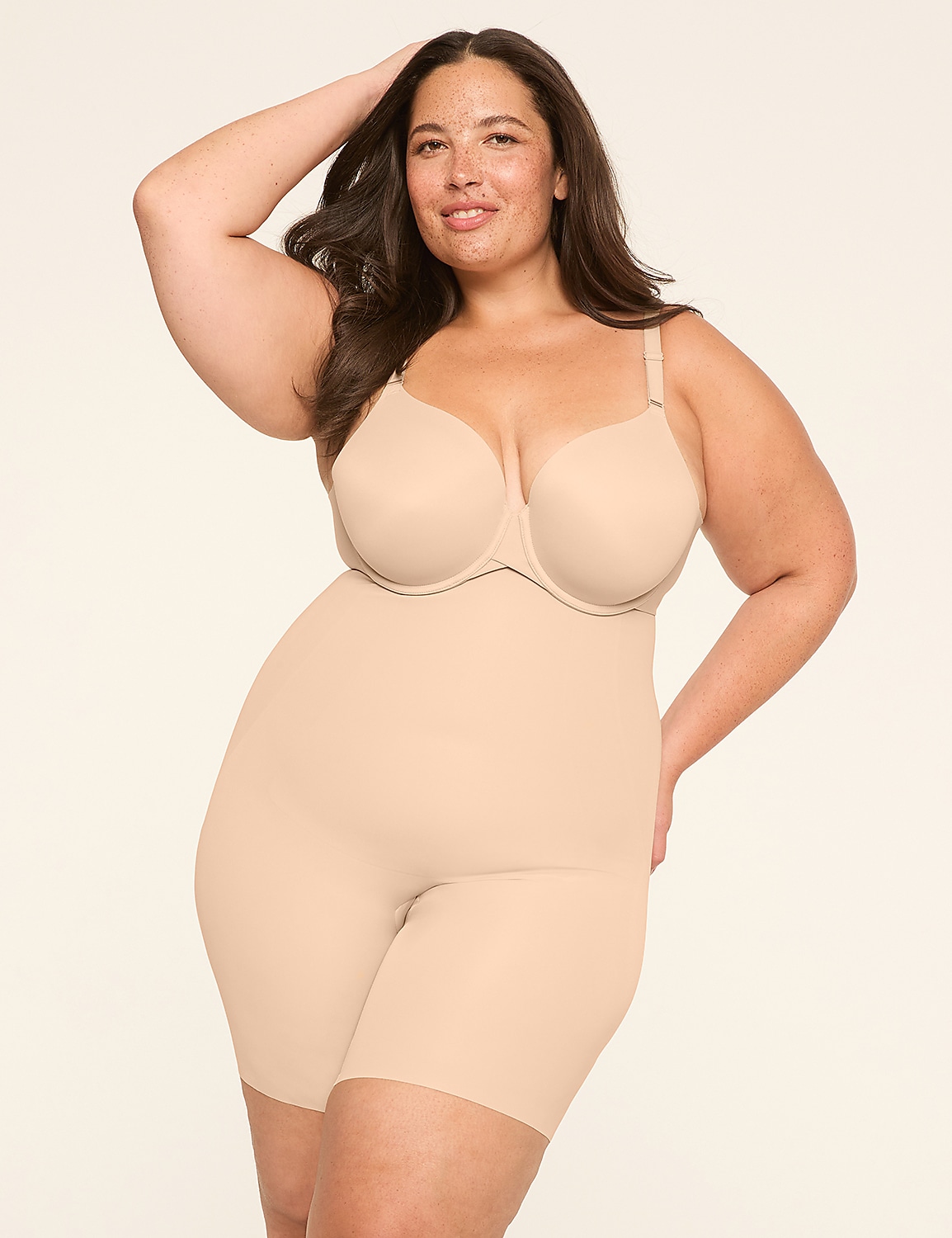 Firm Contouring Invisible Sculpt Ultra High-Waist Thigh Shaper Product Image 1
