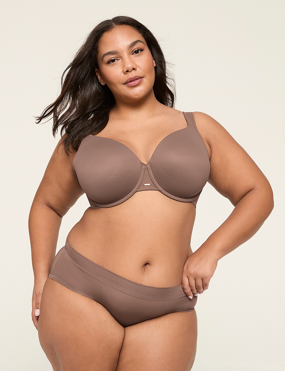 Modern Luxe Lightly Lined Full Coverage Bra Product Image 1