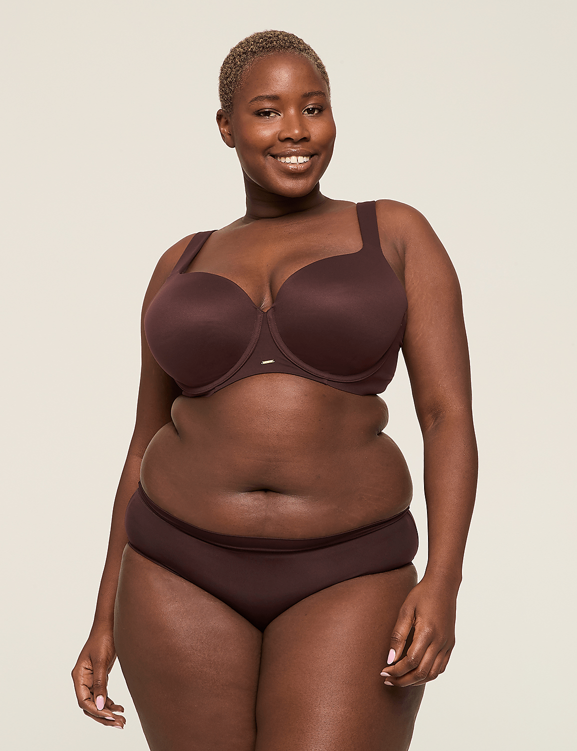Modern Luxe Lightly Lined Balconette Bra Product Image 1