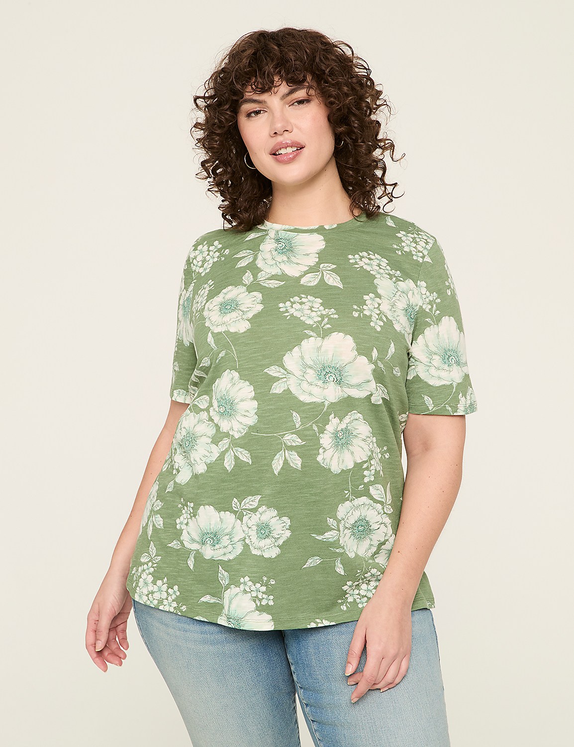 Perfect Sleeve Crew-Neck Tee Product Image 1