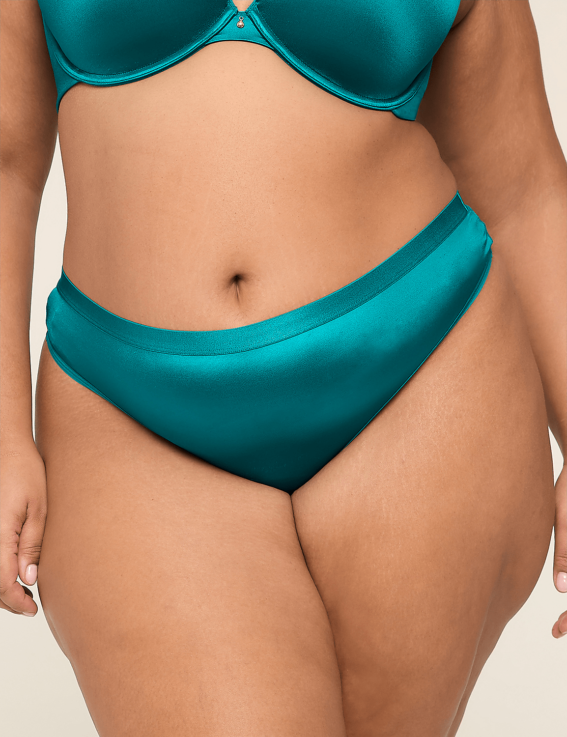 No-Show High Waist Thong Product Image 1