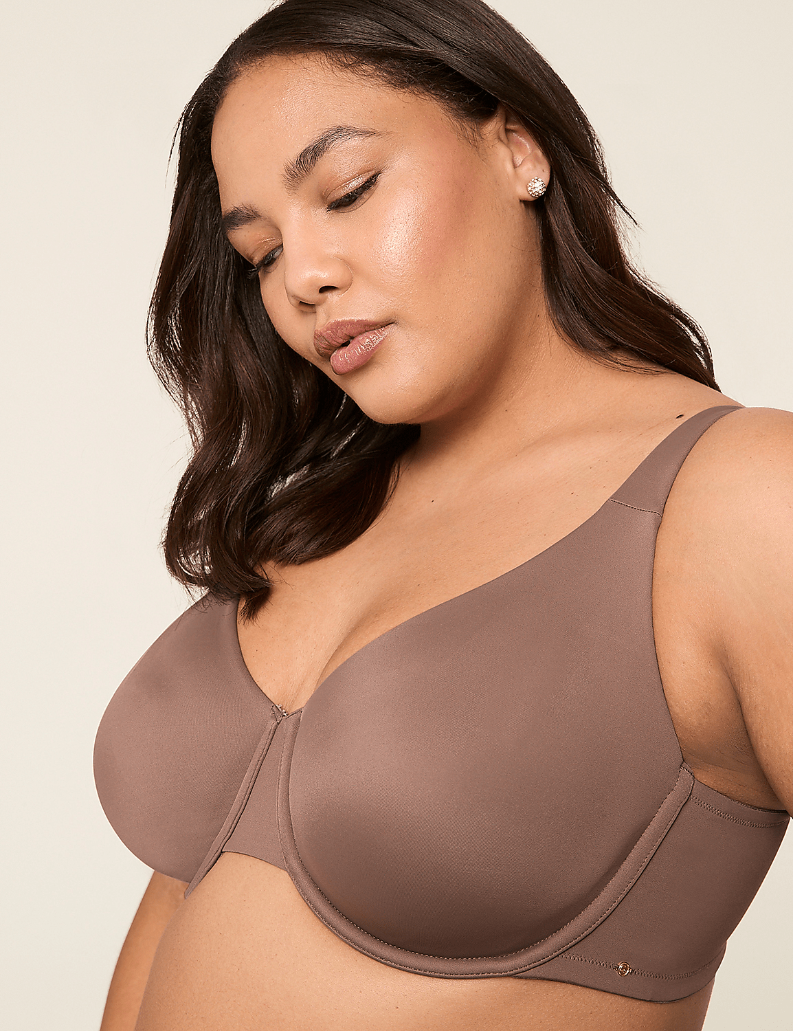 Smart Lift&trade; Unlined Full Coverage Bra Product Image 1