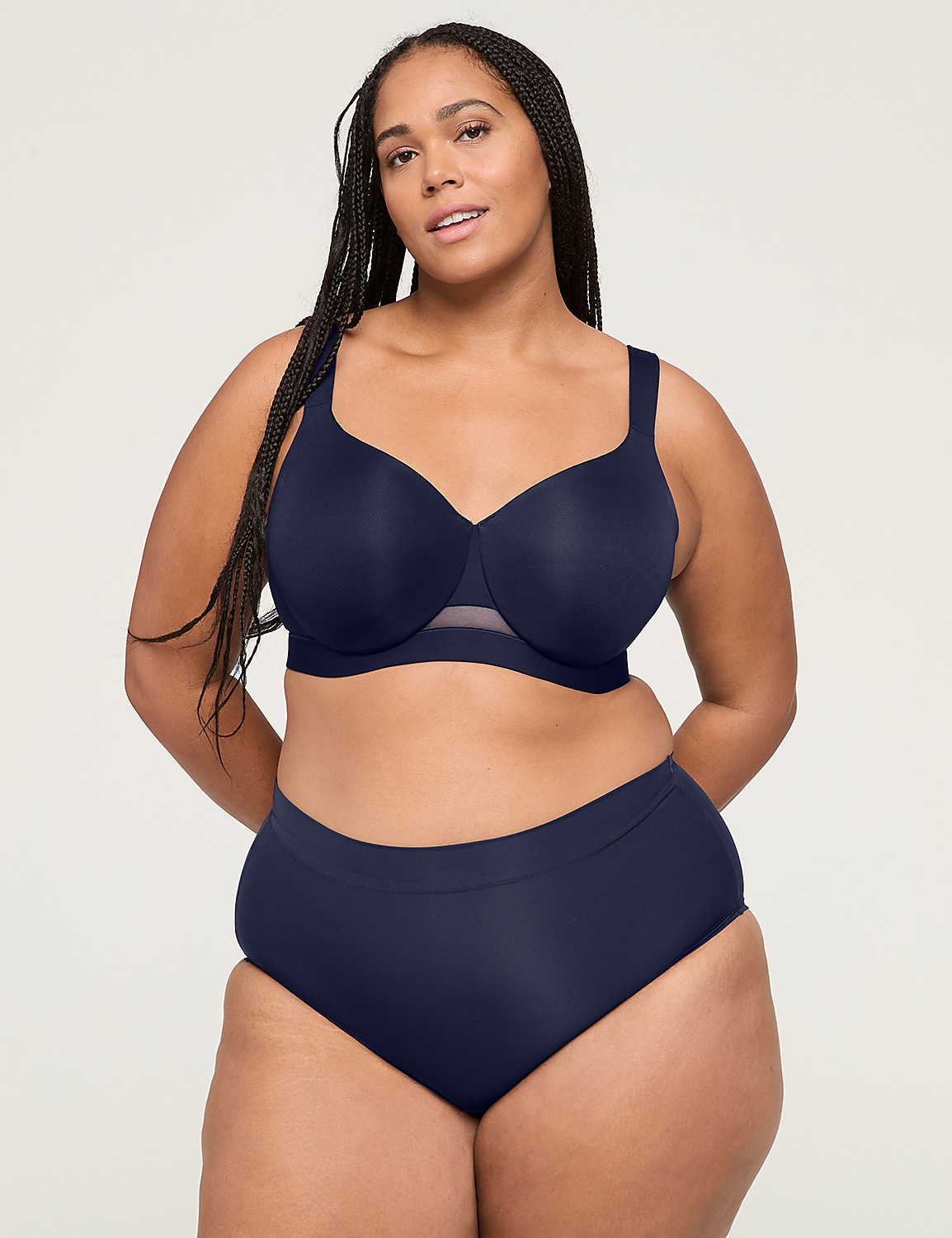 Comfort Bliss&reg; Unlined Full Coverage Minimizer Bra Product Image 1