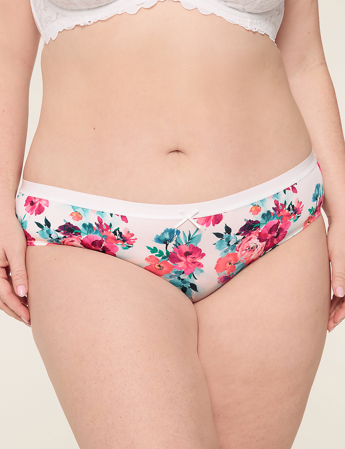 No-Show Lace-Back Hipster Panty Product Image 1