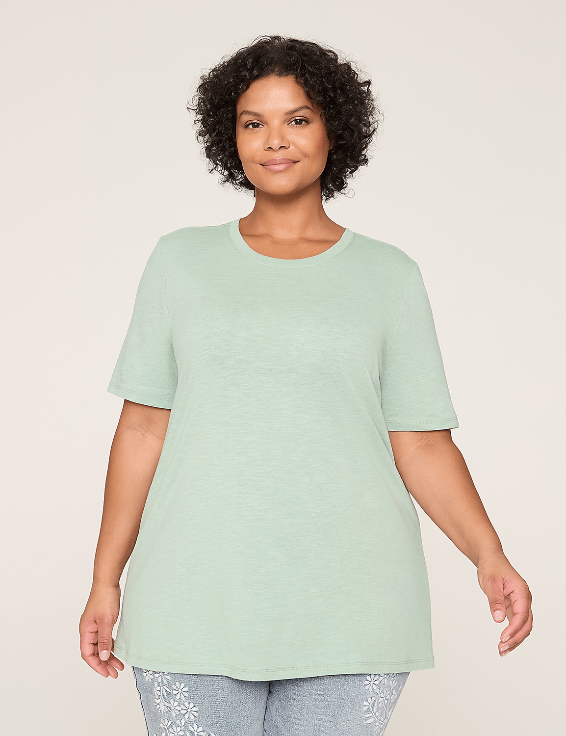 Perfect Sleeve Crew-Neck Tee Product Image 1