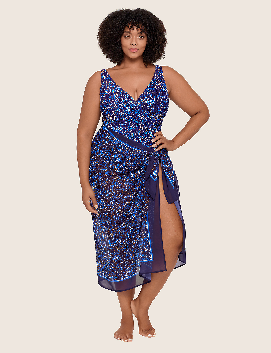 Miraclesuit Spotlight Pareo - Lane Bryant Exclusive Product Image 1