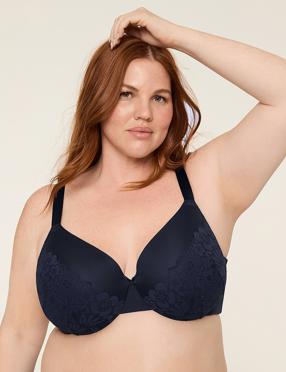 Smooth Lightly Lined Full Coverage Bra Product Image 1