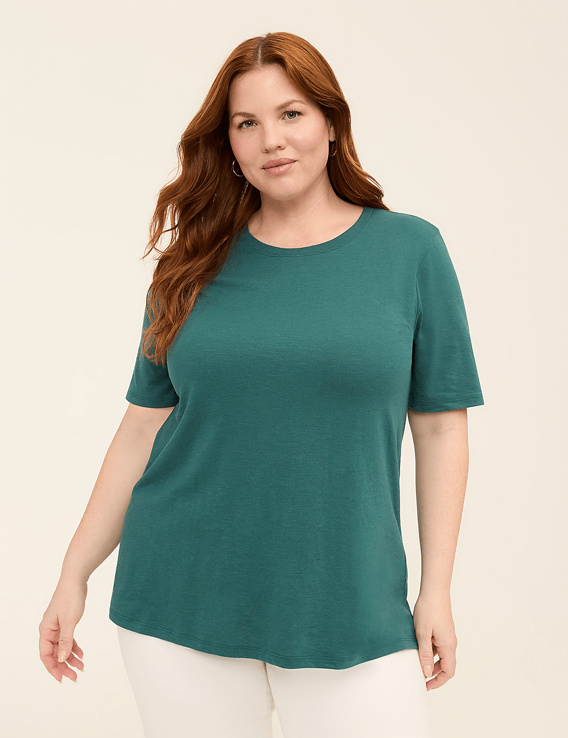 Perfect Sleeve Crew-Neck Tee Product Image 1