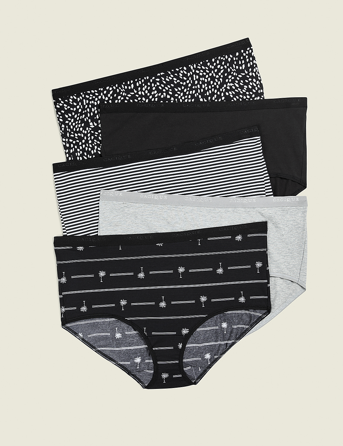 Cotton Full Brief Panty - 5-Pack - thumbnail 4