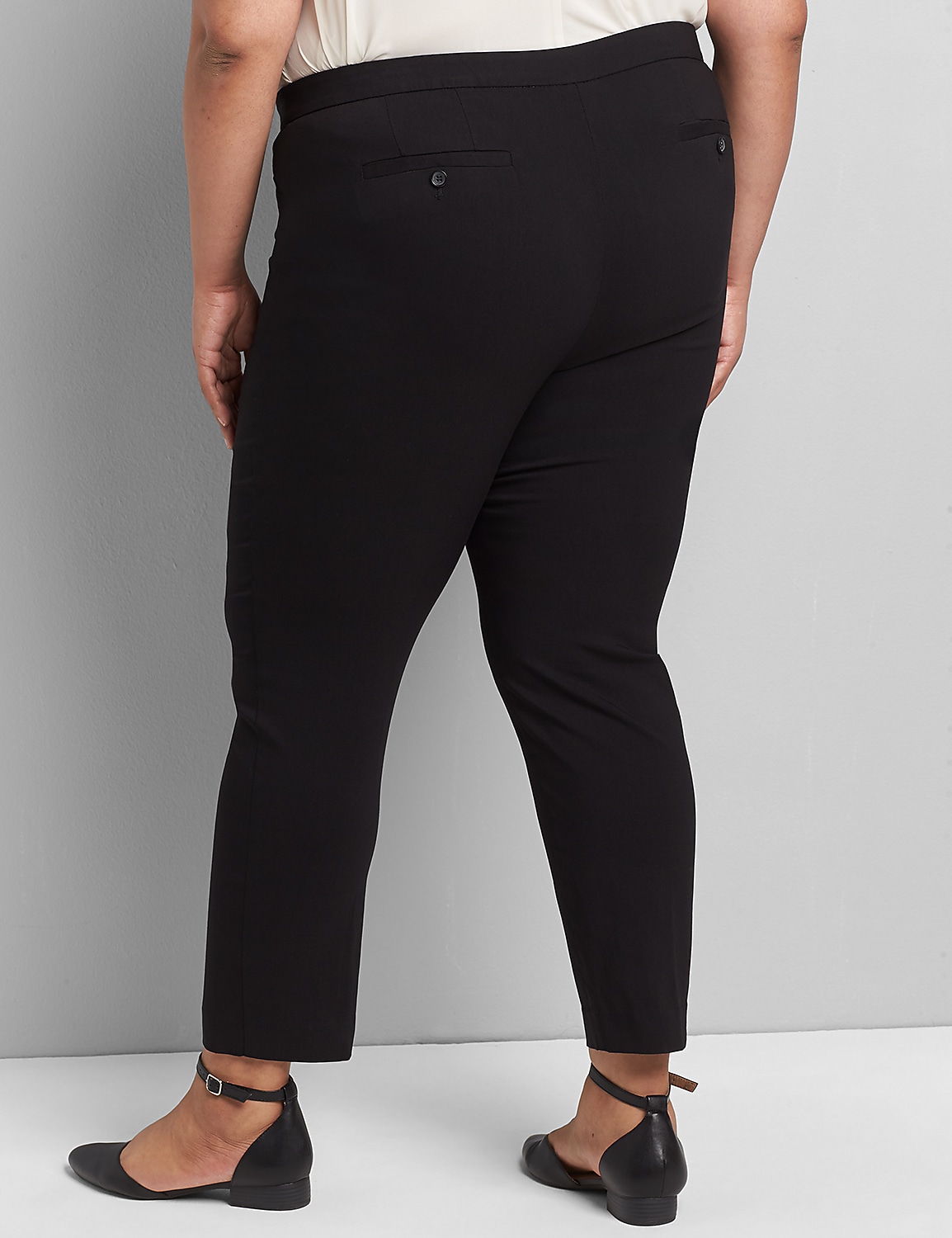1105969- YR LBO Ankle Pant- (Realever- Solid RNS) (1100389):Pitch Black LB 1000322:12 Product Image 2