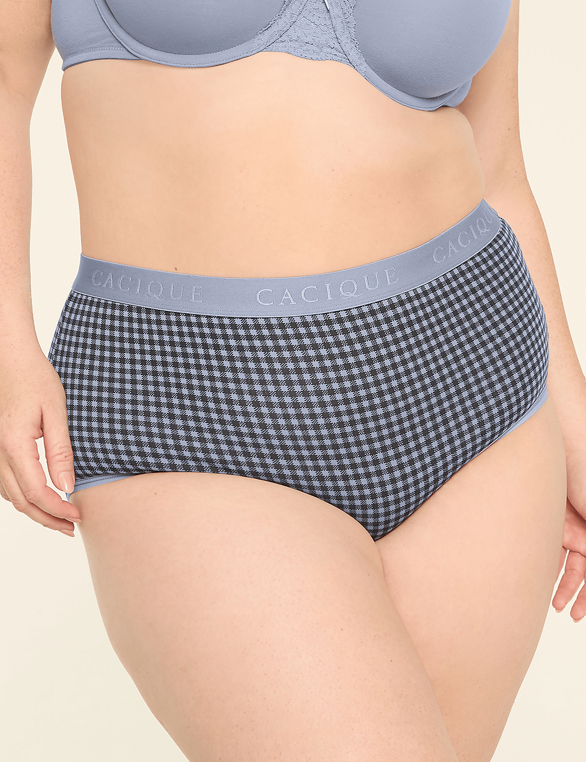 Cotton Full Brief Panty With Wide Waistband - thumbnail 7
