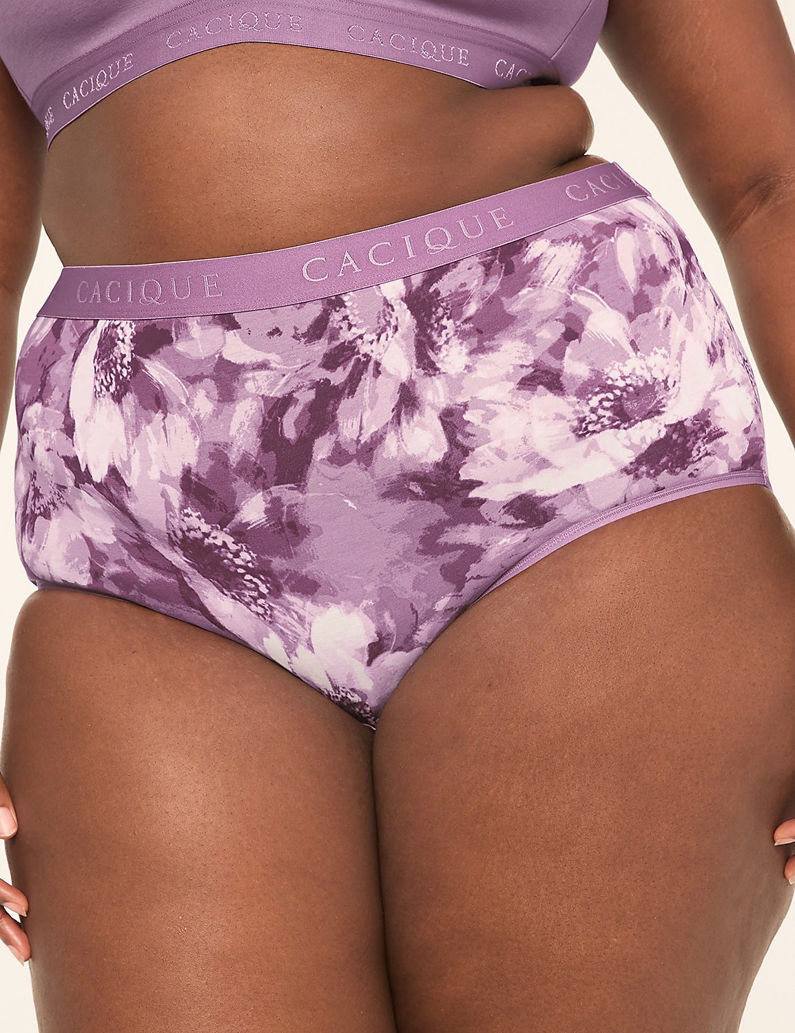 Cotton Full Brief Panty With Wide Waistband