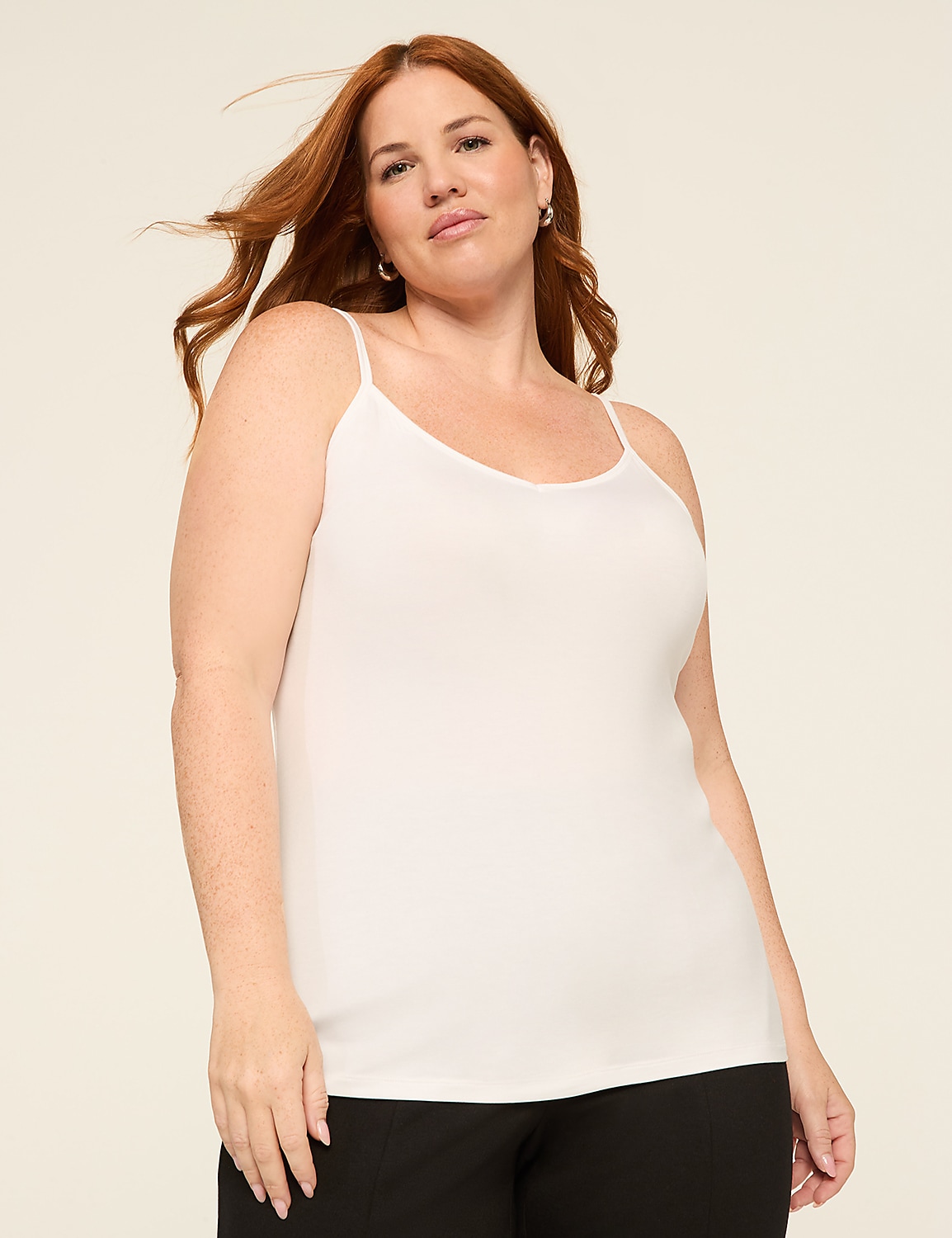 V-Neck Body-Skimming Cami Product Image 1