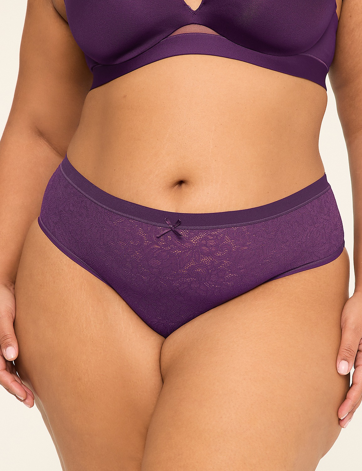 Stretch Lace Cheeky Panty - thumbnail 9