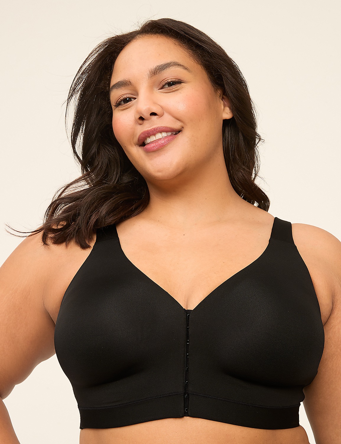 Comfort Bliss&reg; Lightly Lined Front-Close No-Wire Bra Product Image 1