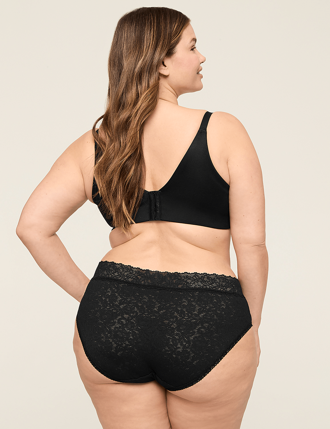 Stretch Lace Hipster Panty Product Image 2