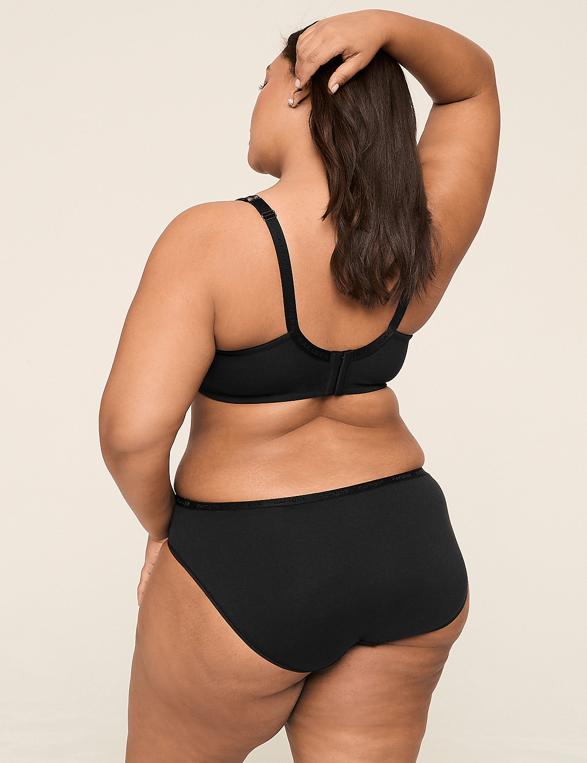 Cotton Boost Plunge Bra With Lace Product Image 7