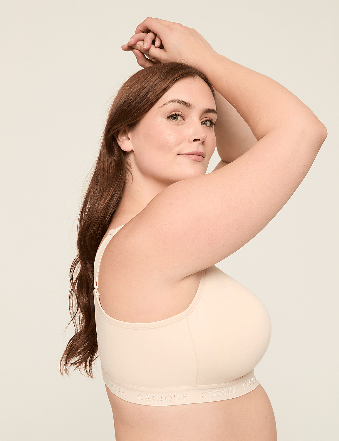 Cotton Lightly Lined No-Wire Bra Product Image 3