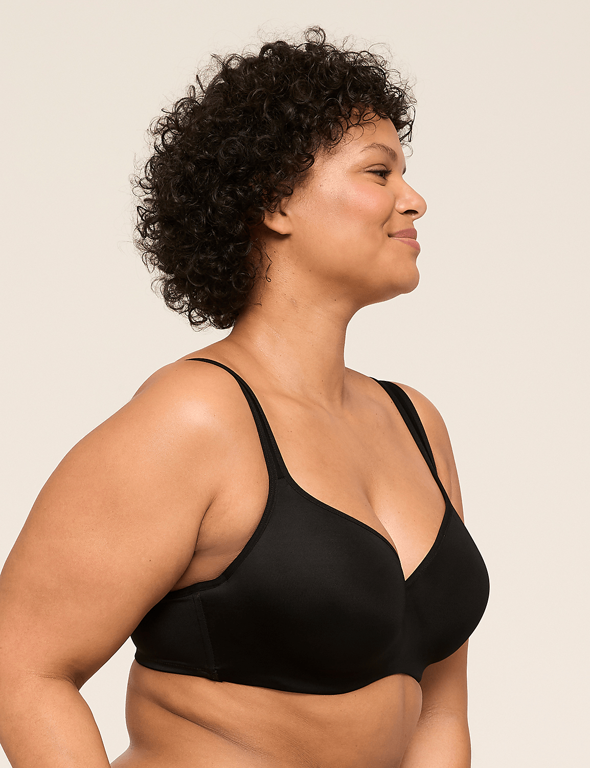 Smooth Lightly Lined Balconette Bra Product Image 3