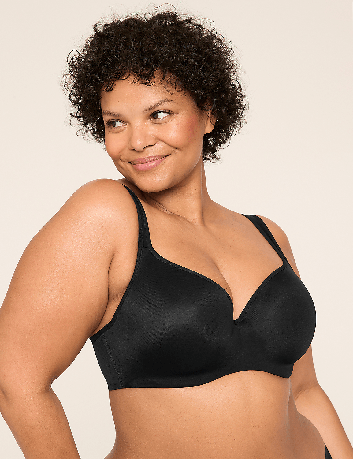 Smooth Lightly Lined Balconette Bra Product Image 4