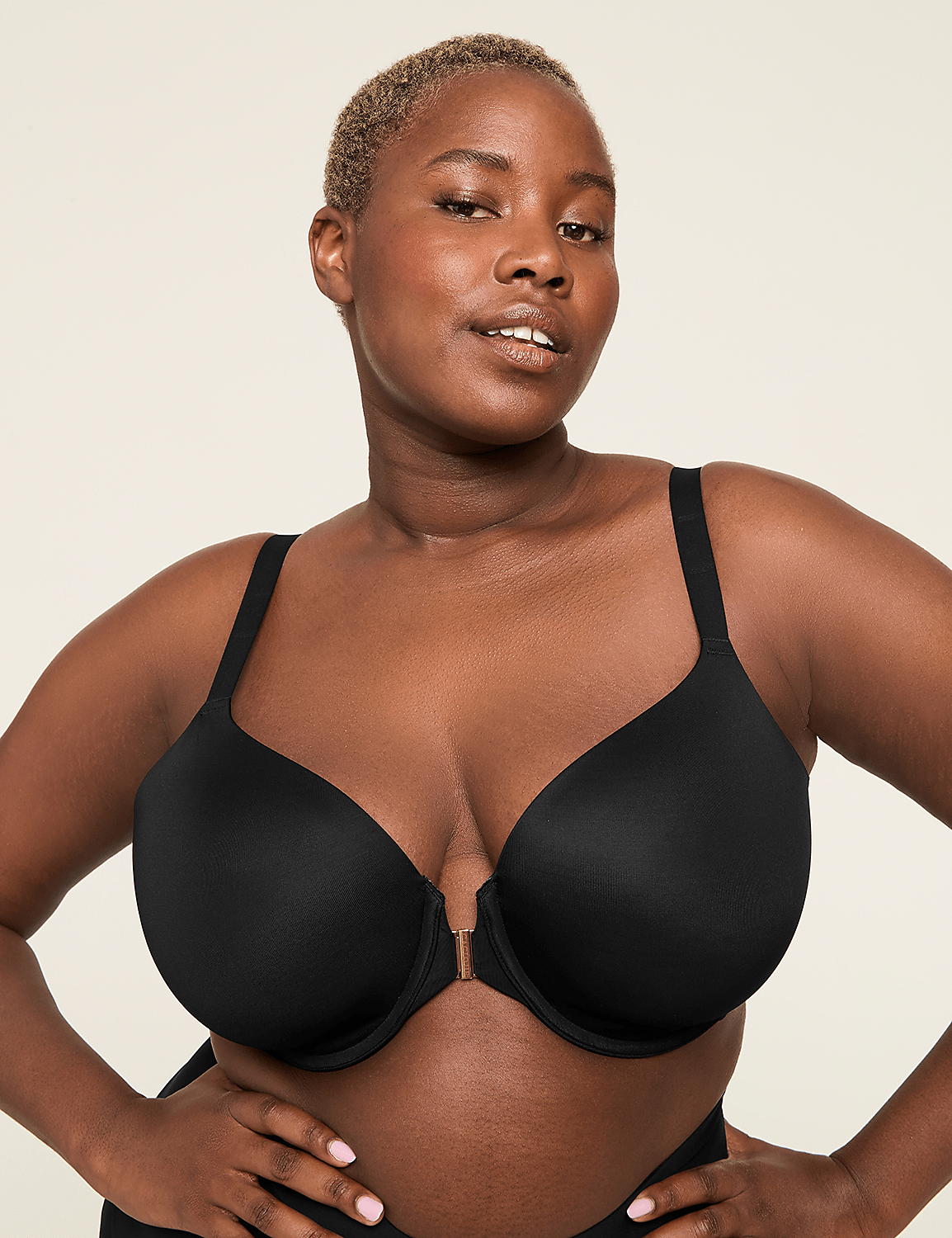 Totally Smooth Full Coverage Front-Close Bra Product Image 4