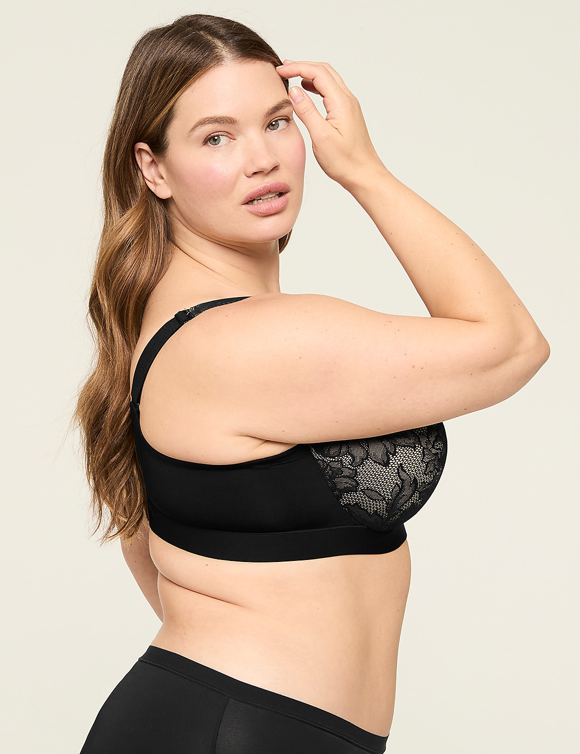 Comfort Bliss&reg; Lightly Lined Balconette Bra With Lace Product Image 3