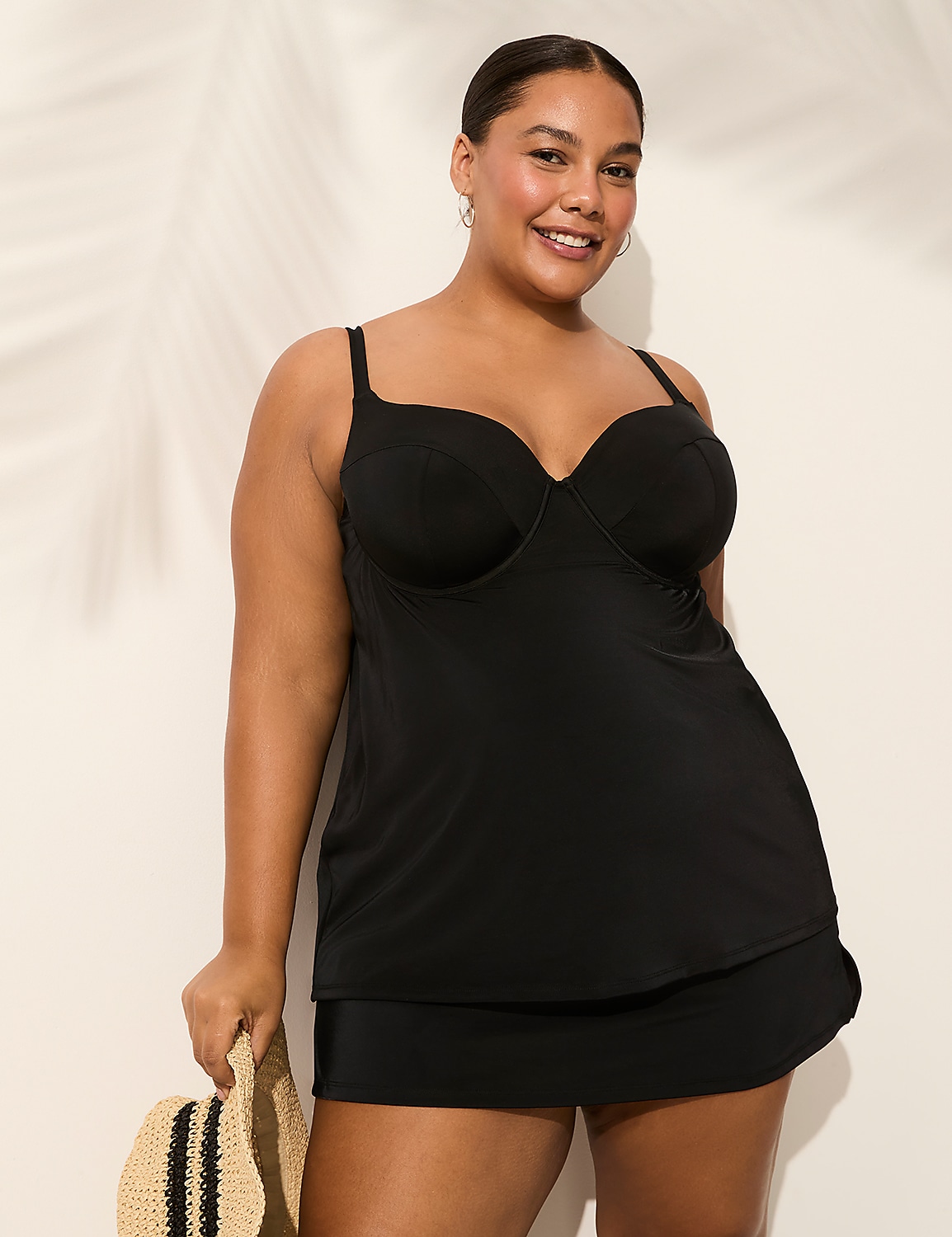 Side Slit Swim Skirt Product Image 3