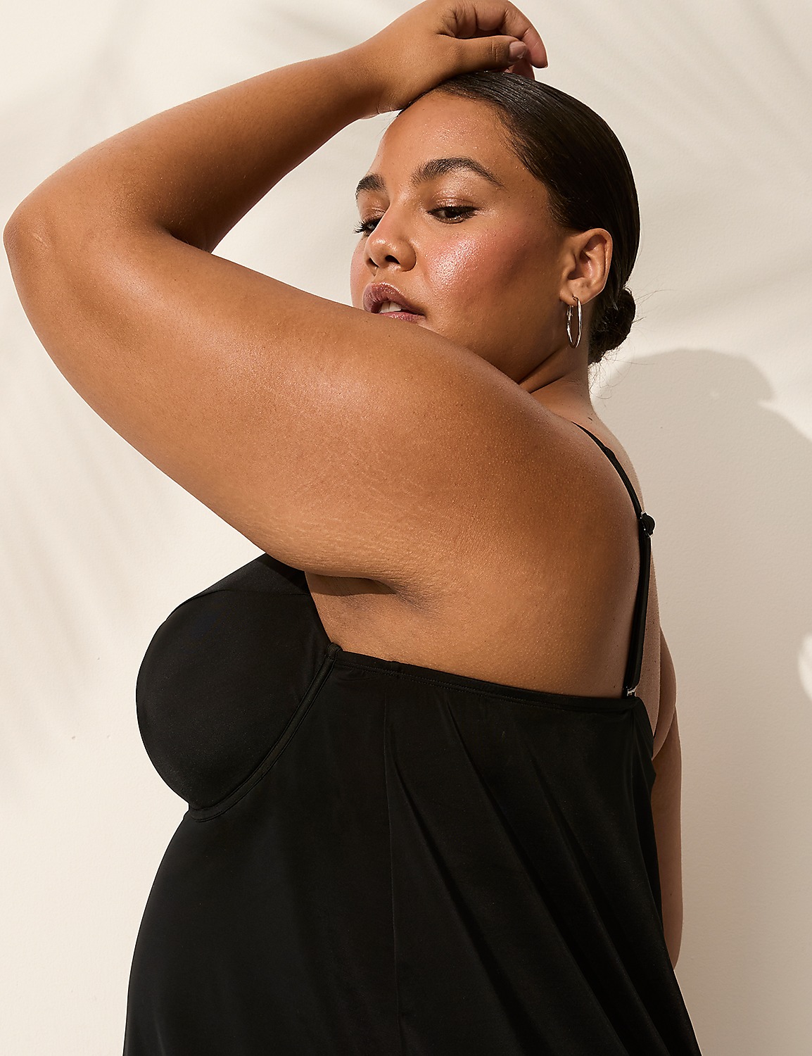 Underwire Balconette Tankini Top Product Image 3