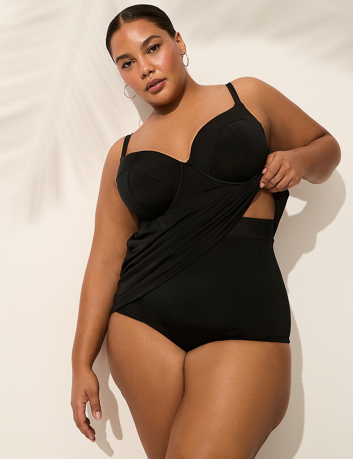 Underwire Balconette Tankini Top Product Image 8