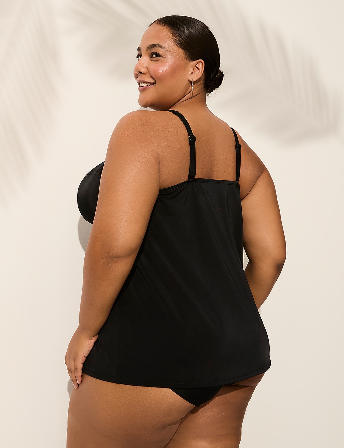 Underwire Balconette Tankini Top Product Image 2