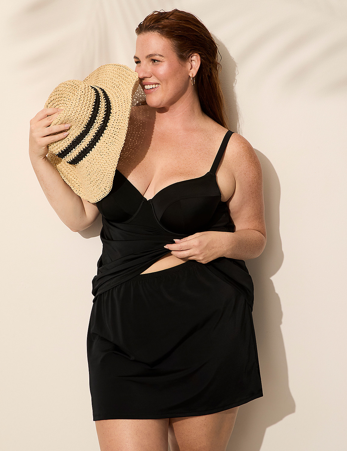 Underwire Balconette Tankini Top Product Image 9