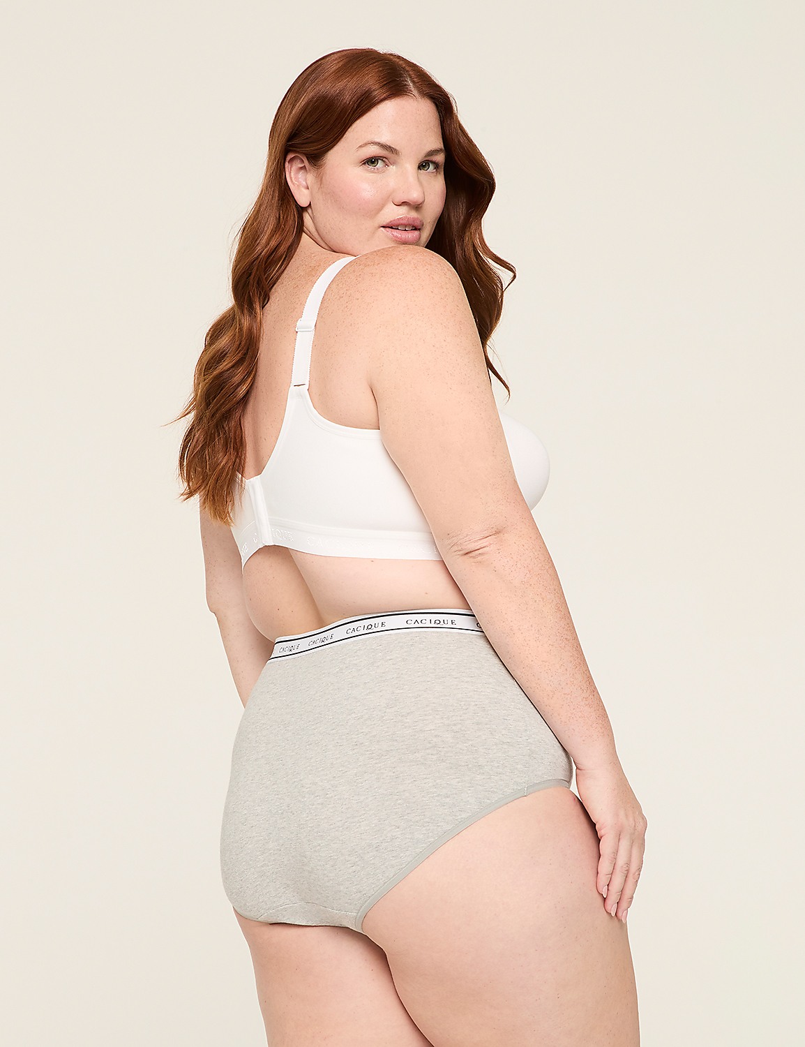 Cotton Full Brief Panty With Wide Waistband Product Image 2