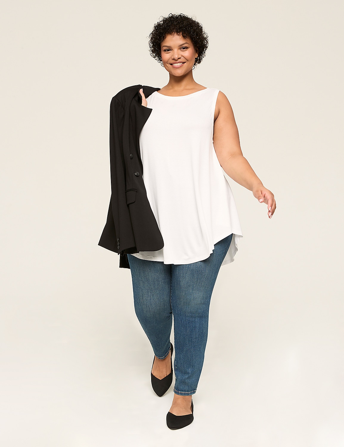Max Swing Boat-Neck Tunic Product Image 3