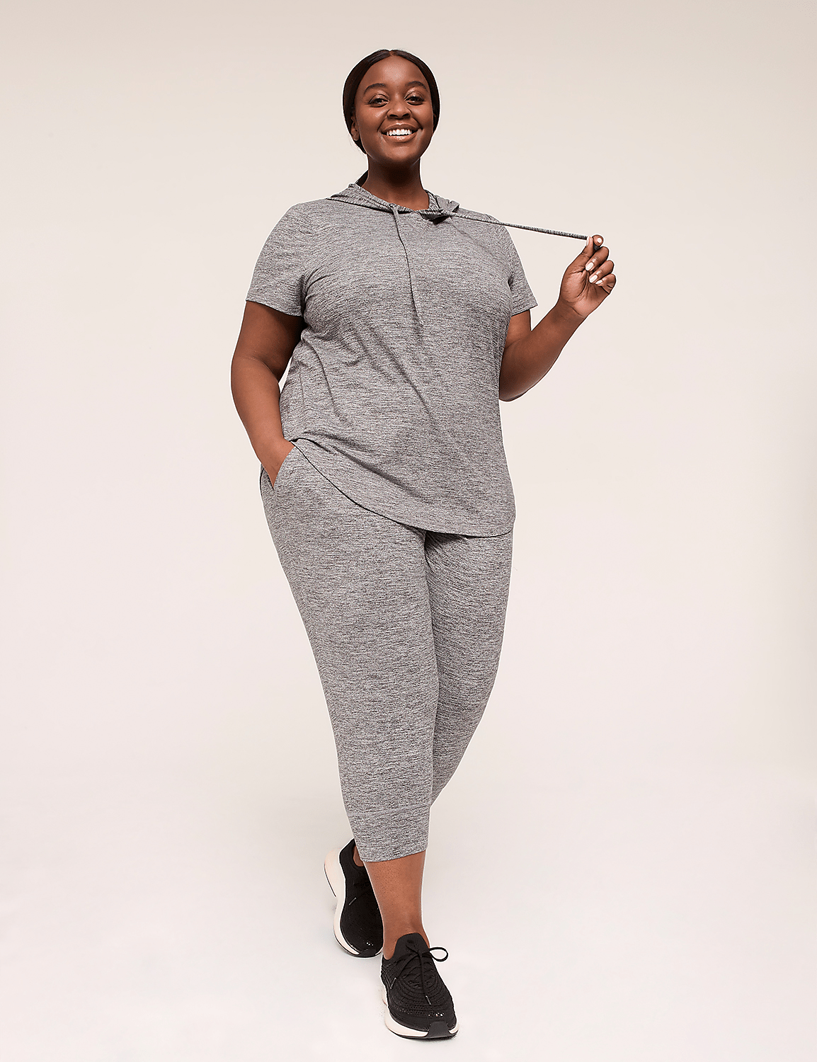 LIVI Short-Sleeve LIVI Soft Hoodie Product Image 3