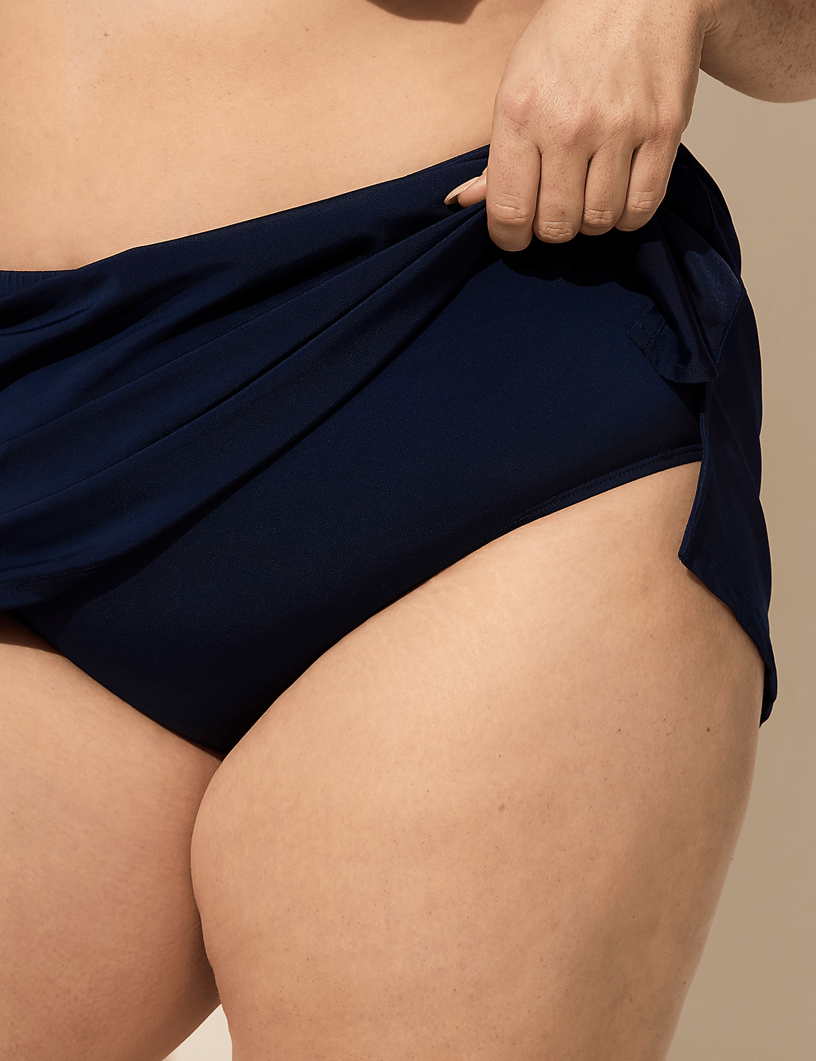 Side Slit Swim Skirt Product Image 3