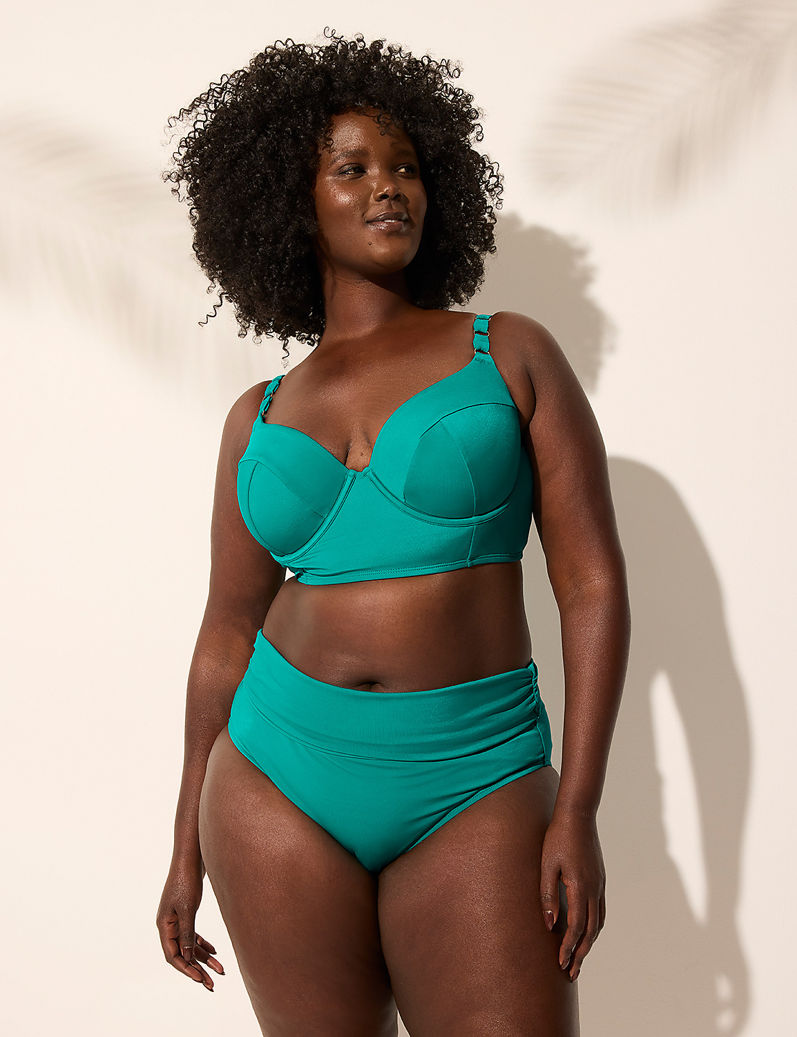 Foldover-Waist Swim Brief Product Image 3