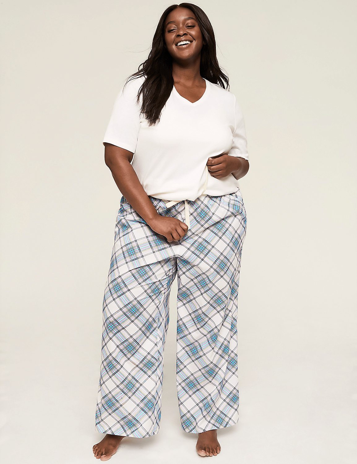 Cotton Poplin Wide Leg Pant Product Image 3