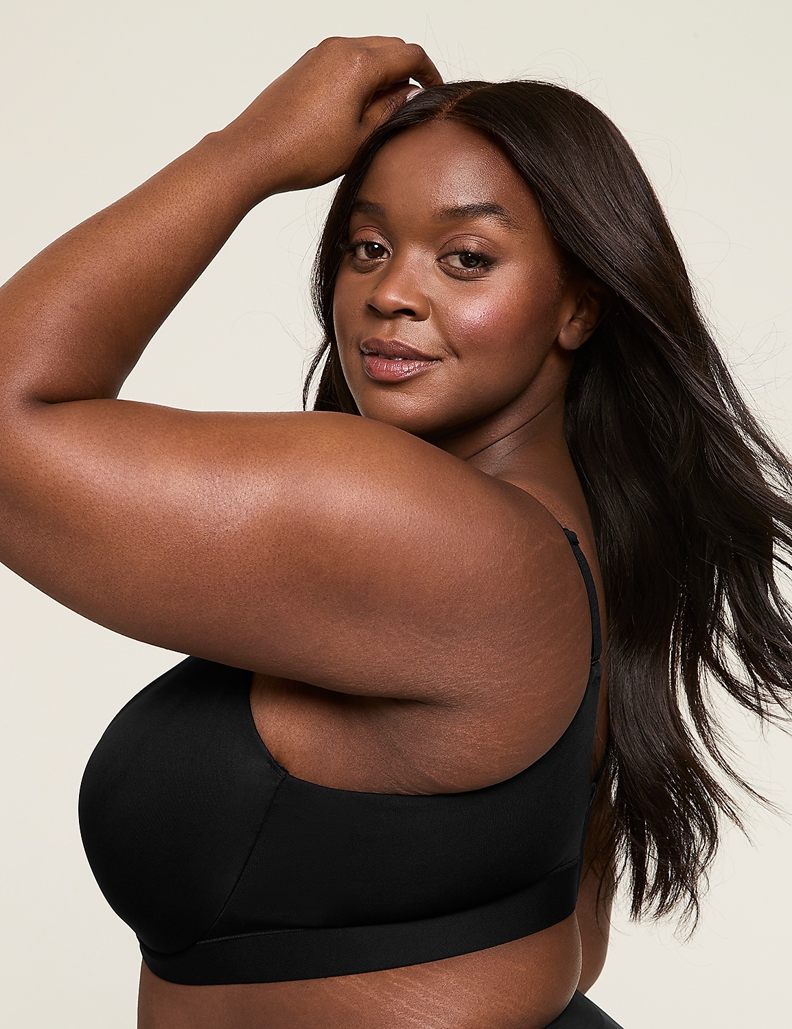 Comfort Bliss&reg; Unlined Full Coverage Minimizer Bra Product Image 3