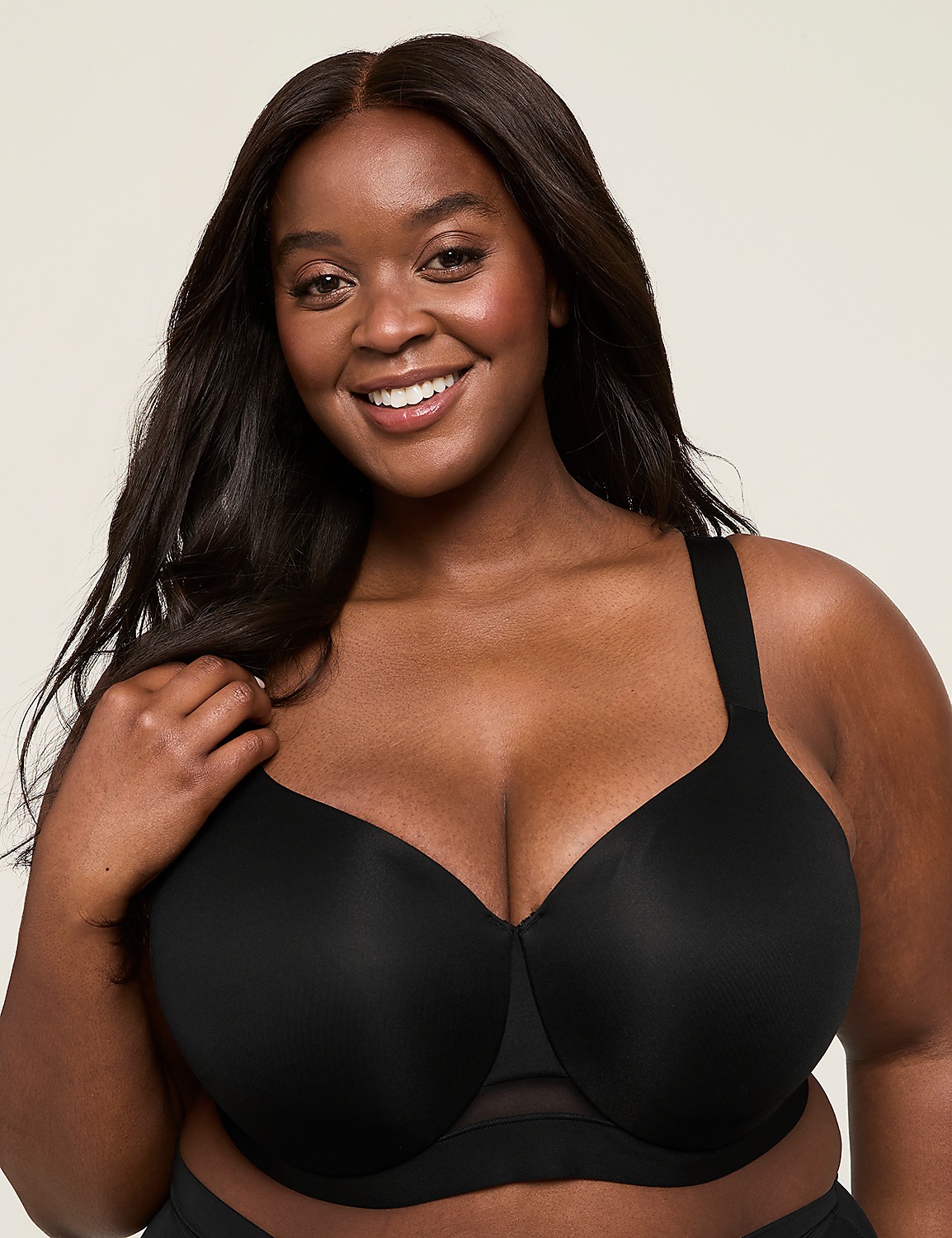 Comfort Bliss&reg; Unlined Full Coverage Minimizer Bra Product Image 4