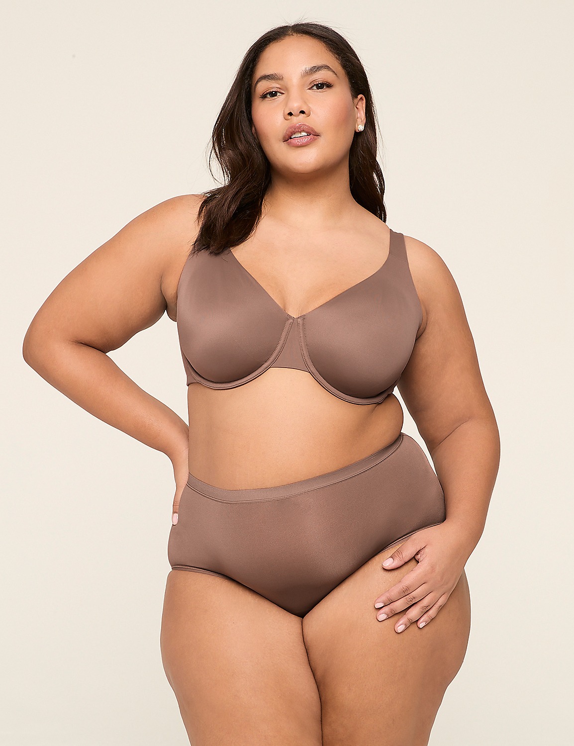 Smart Lift&trade; Unlined Full Coverage Bra Product Image 4