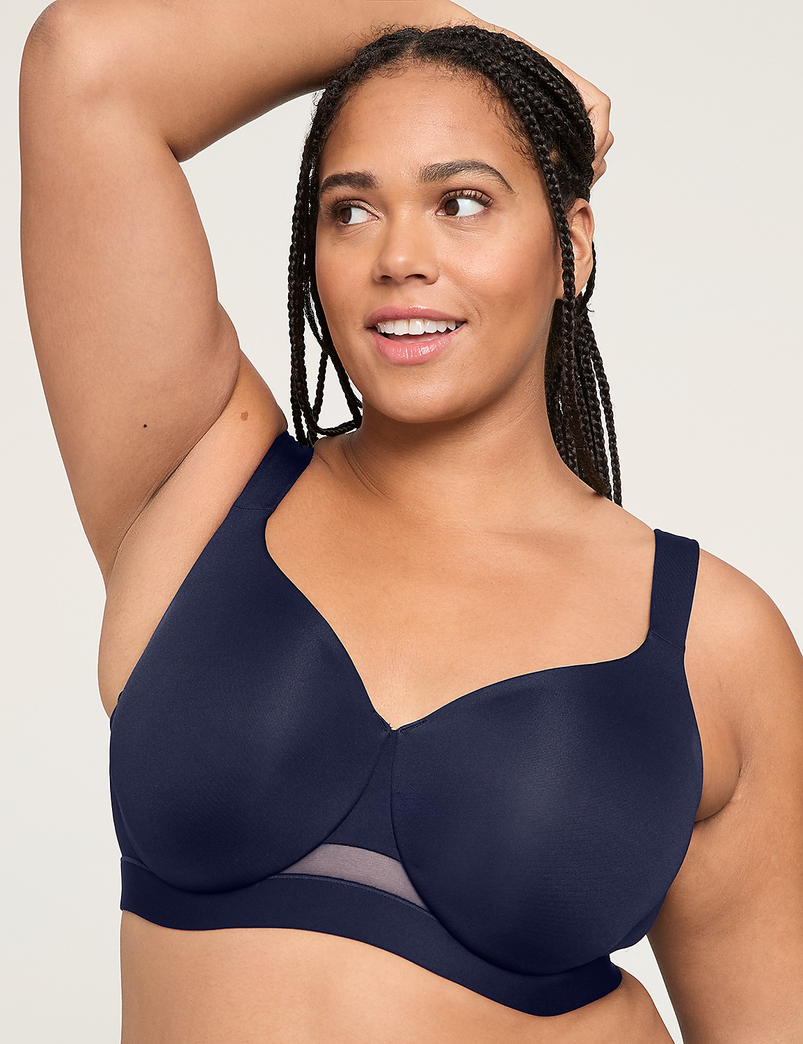 Comfort Bliss&reg; Unlined Full Coverage Minimizer Bra Product Image 4