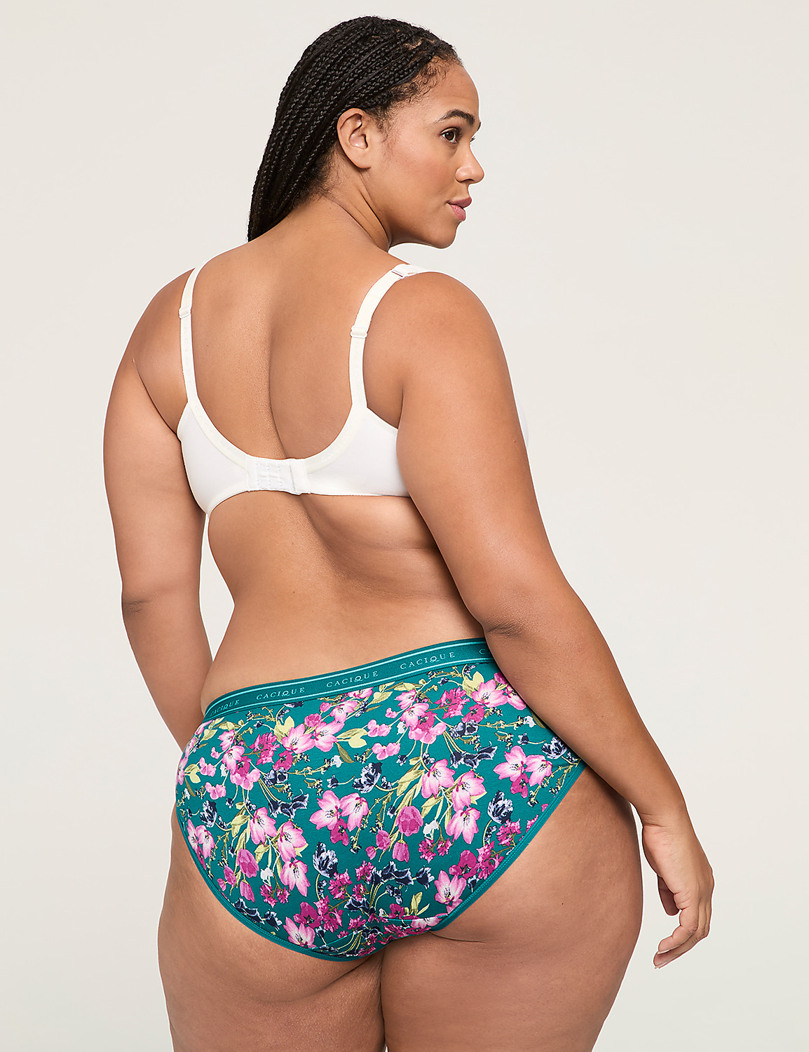 Cotton String Bikini Panty With Wide Waistband Product Image 2