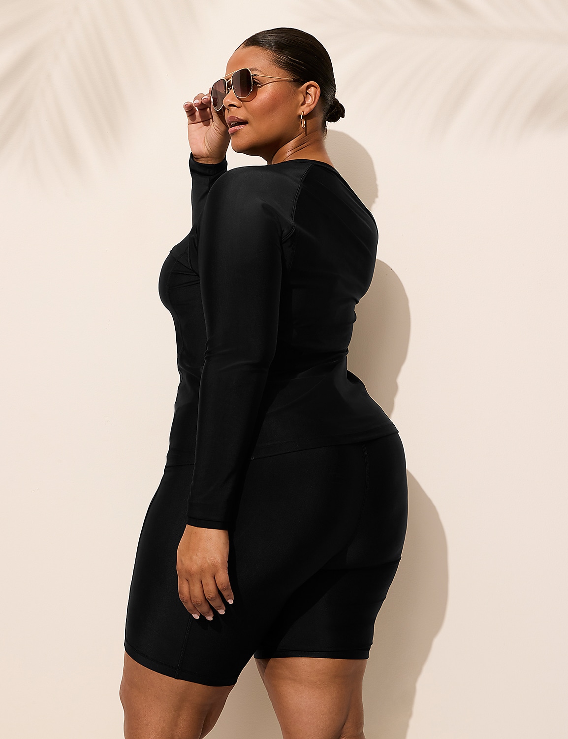 long sleeve swim dress plus size Brnmxoke Women Plus Size Rash Guard Long Sleeve Two Piece Bathing Suit Swim  Dress with Long Pants Swimsuits Sun Protection Zip Front Active Rashguard  Surfing Swimwear