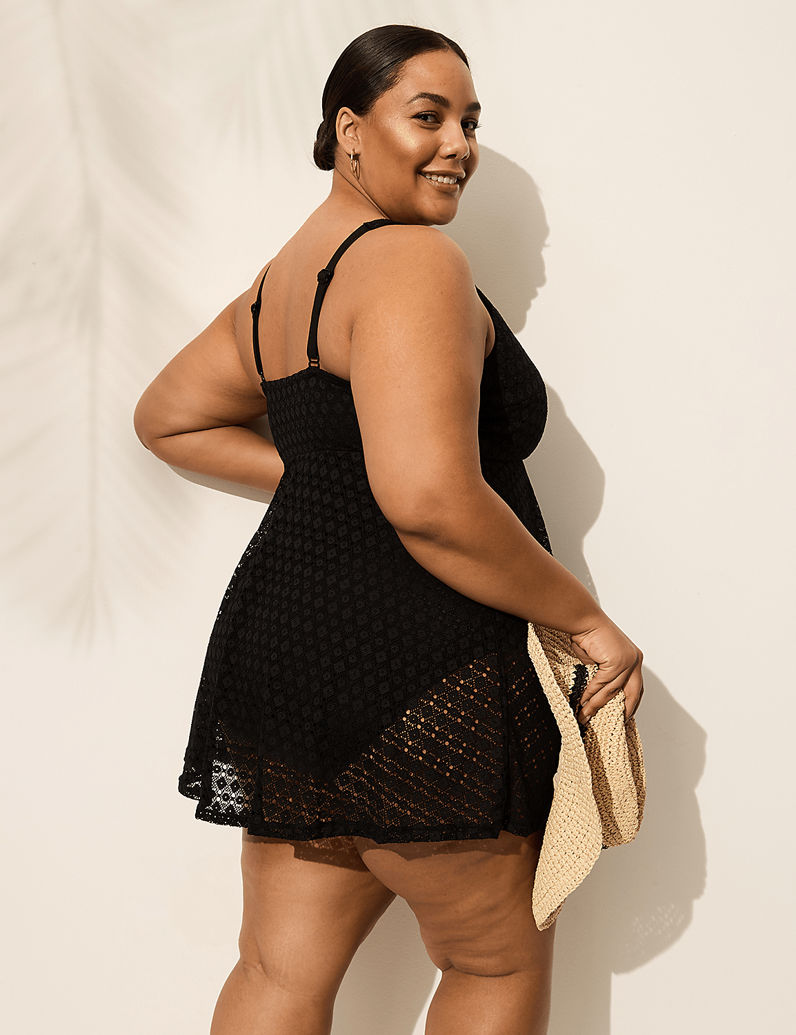 Crochet No-Wire Plunge One-Piece Product Image 2