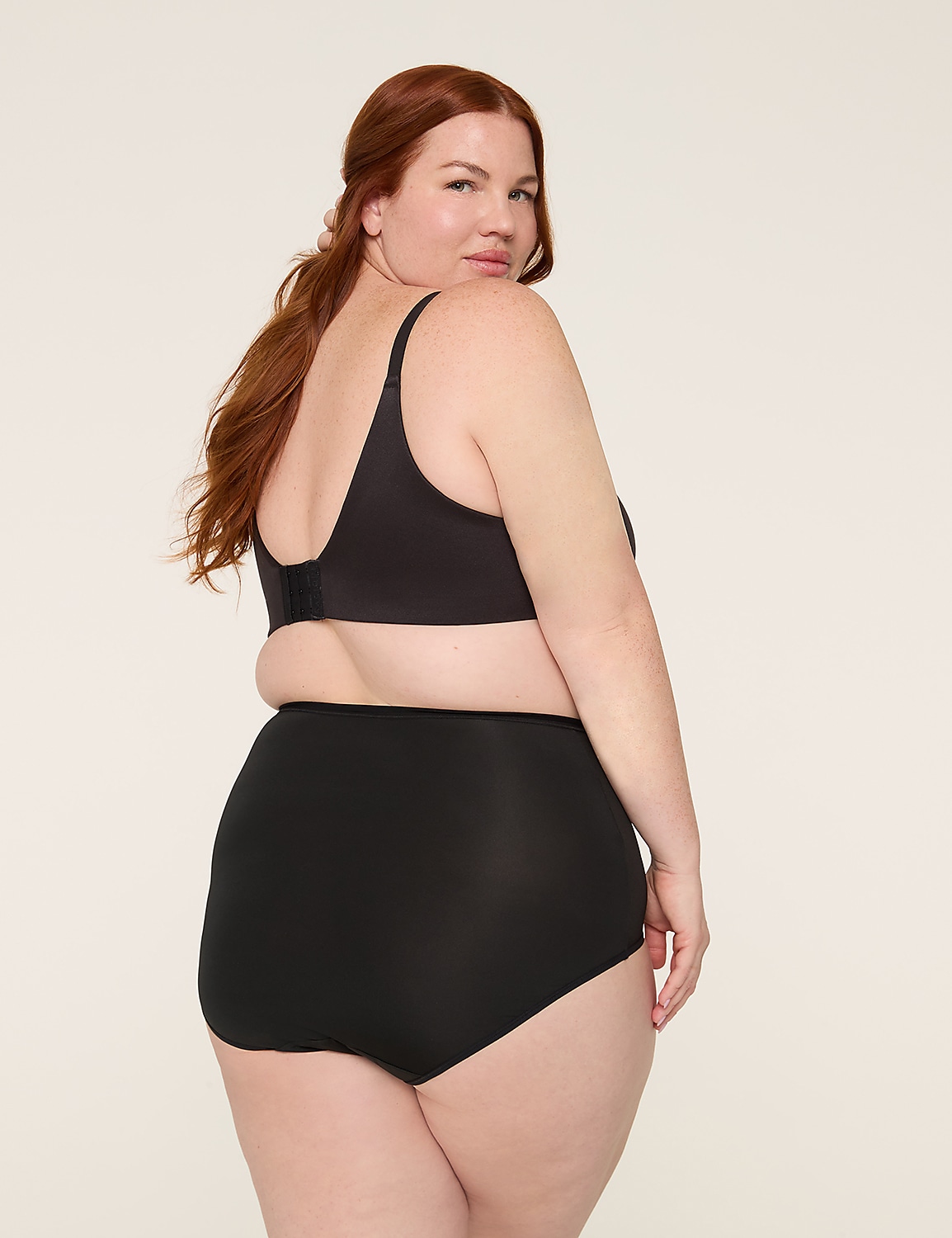 No-Show High-Waist Brief Panty Product Image 3